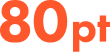 80pt
