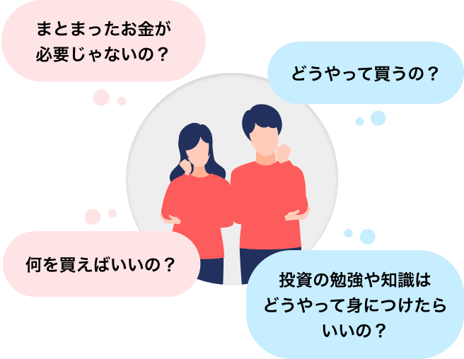 資産運用に対してこんなイメージはありませんか？