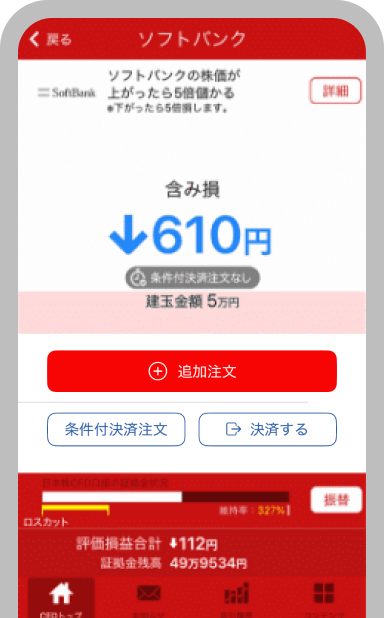 損益確認