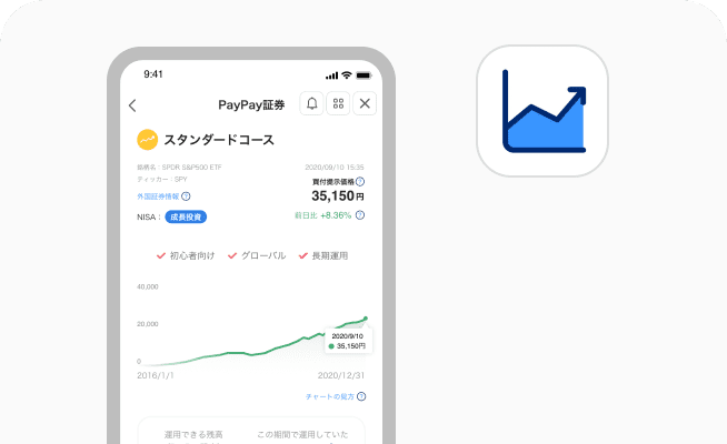 PayPay資産運用（PayPayアプリ内）