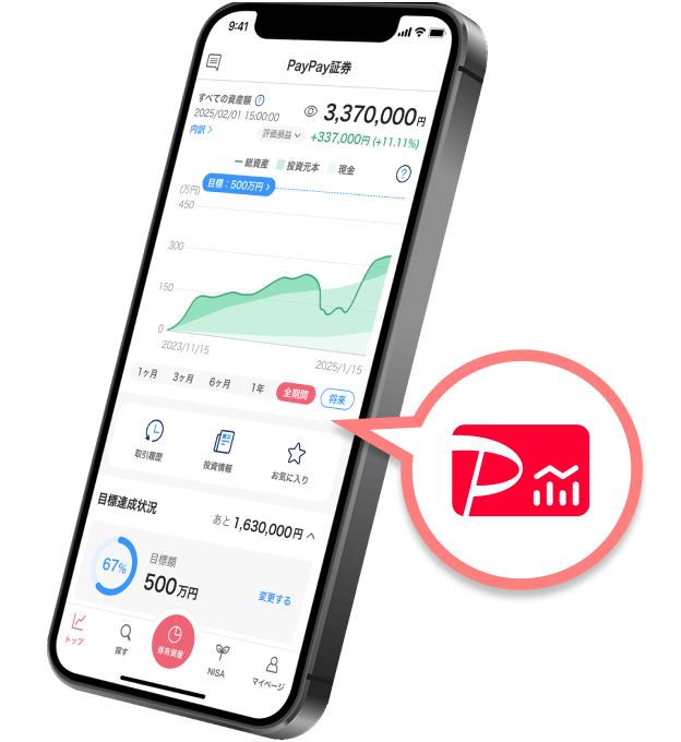 PayPay証券アプリで資産運用をはじめよう